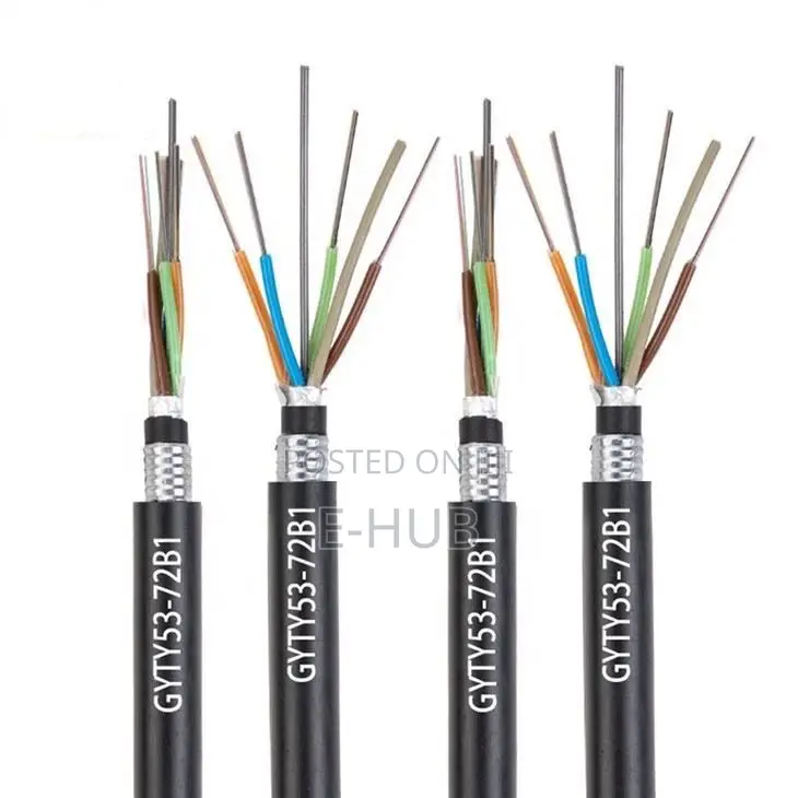 Single Mode Non Metallic 8core Gyfxty Fiber Optic Cable