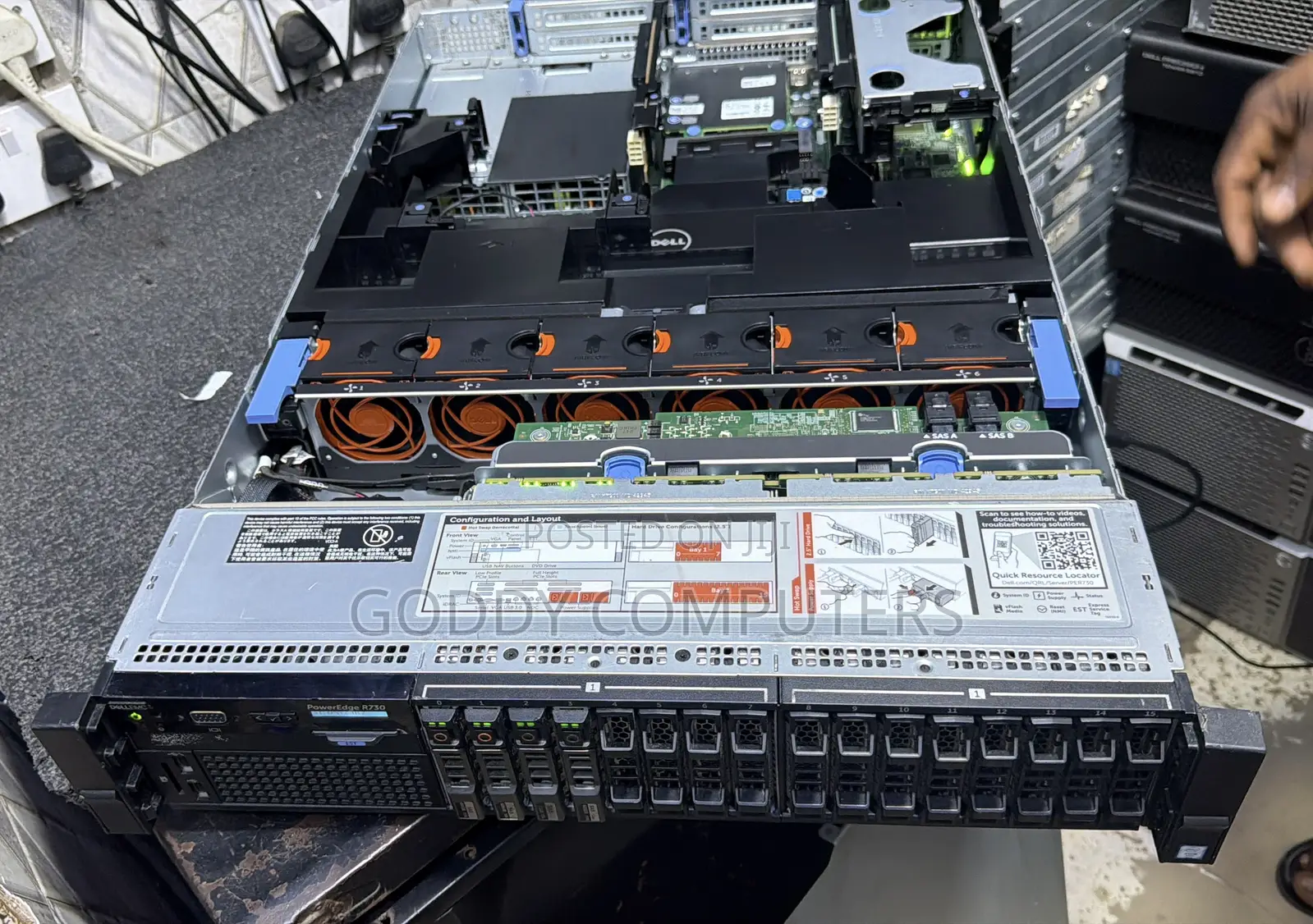 Server Dell PowerEdge R730 32GB Intel Xeon HDD 1T