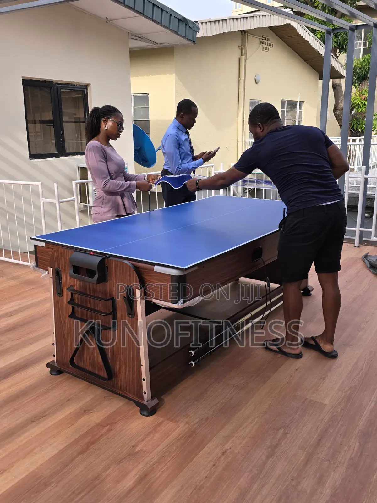 4-in-1 Multi-Function Game Table 7ft | Billiards Air Hockey Tennis