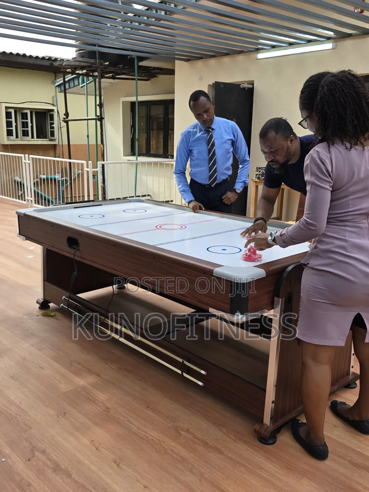4-in-1 Multi-Function Game Table 7ft | Billiards Air Hockey Tennis