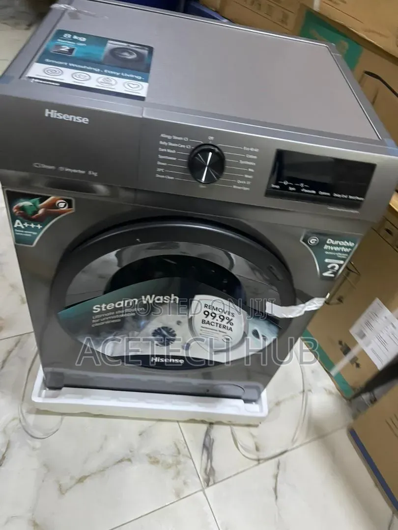 Wash Smarter With Hisense 8kg Front Loader