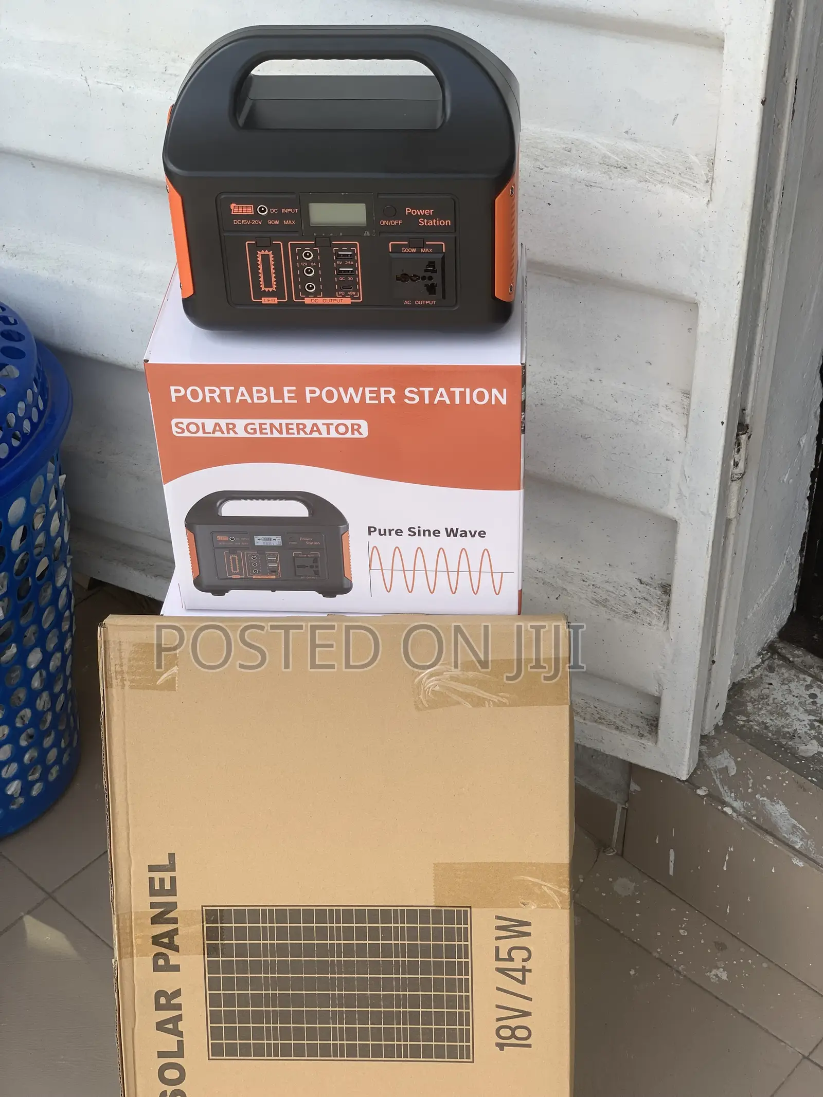 Hybrids 500wats Power Staion Aka Solar Generator