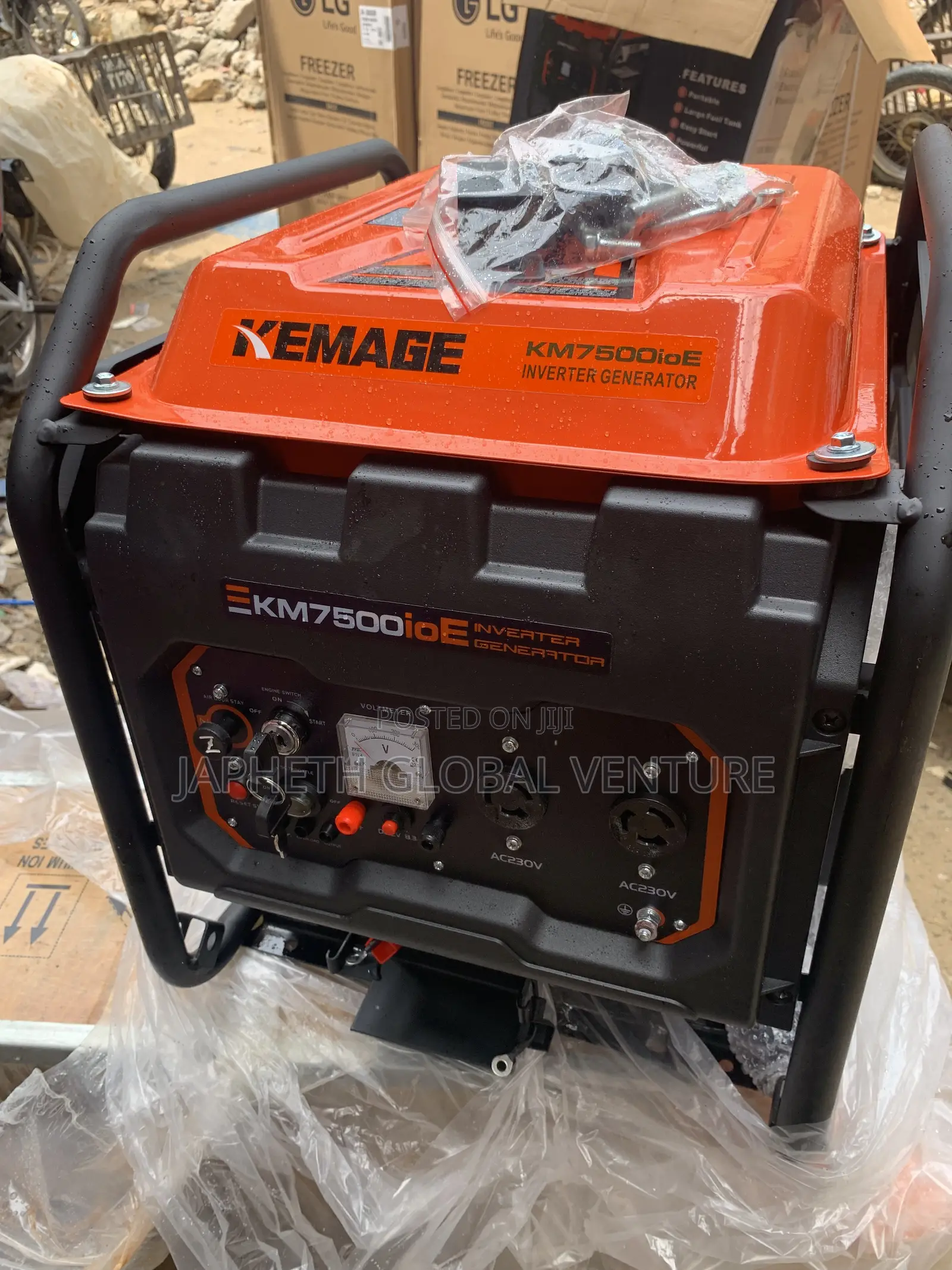 Fuel-Efficient Kemage 5.5kw Inverter Generator for Home Business