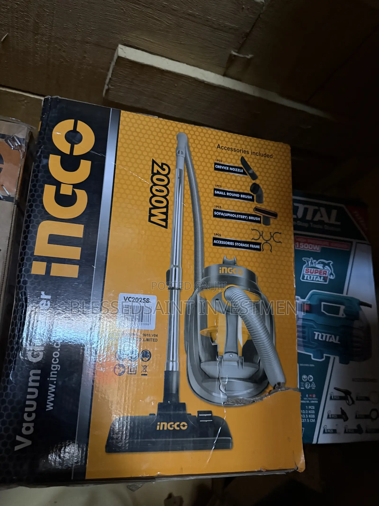 Ingco Vacuum Cleaner 2000w 2.5l