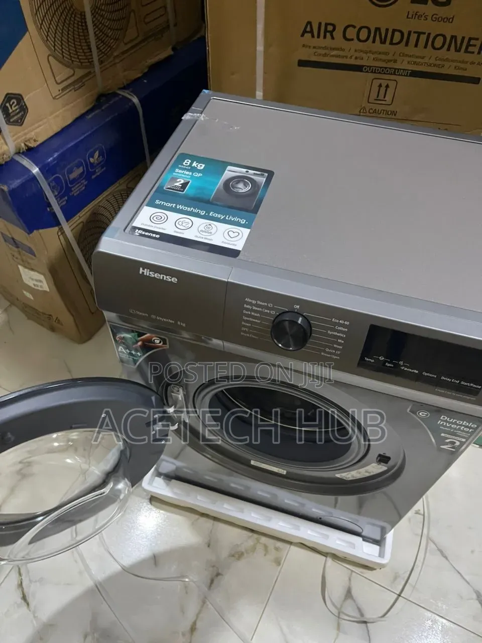 Efficient Cleaning With Hisense 8kg Front Loader