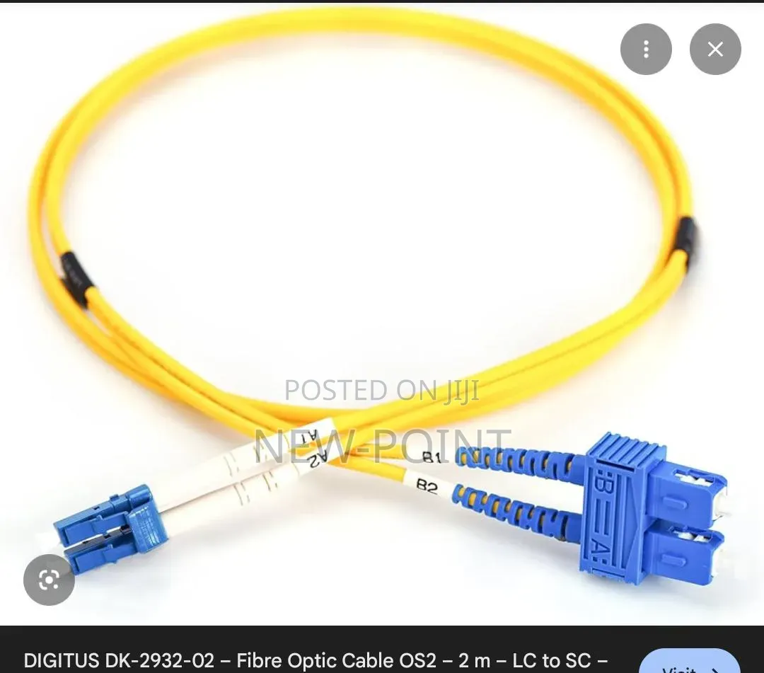 5m Lc-Sc Fiber Optic Patch Cord Duplex Single Mode Upc High-Speed