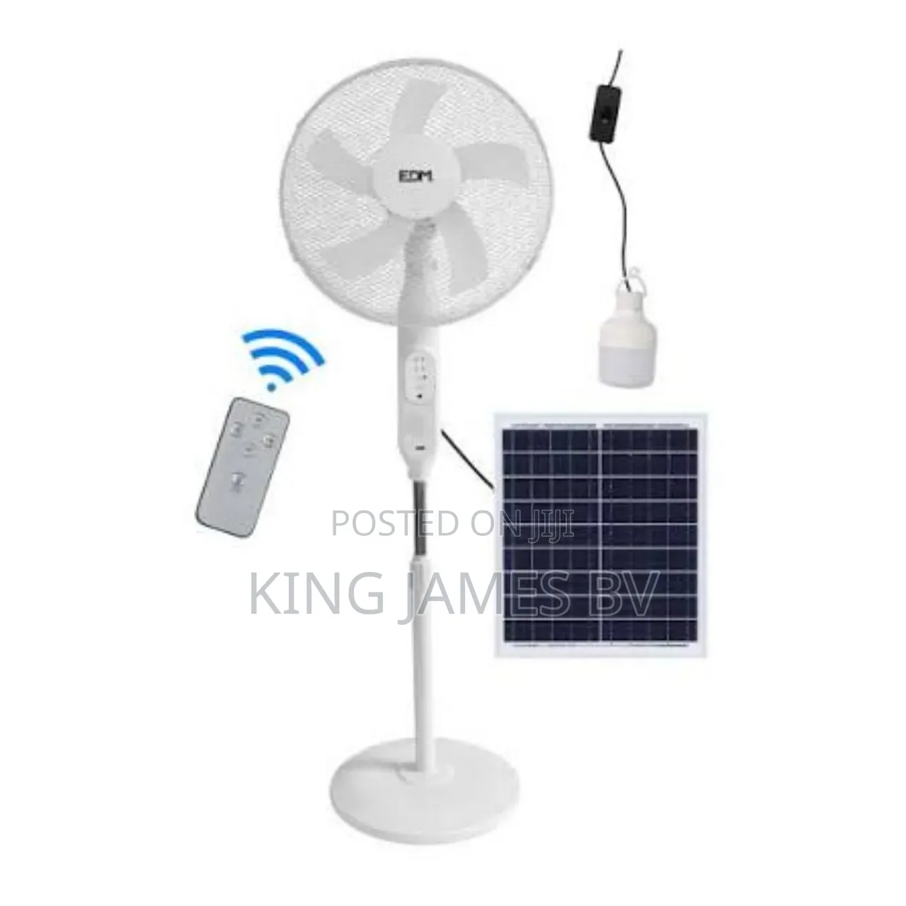 Solar Stand Fan