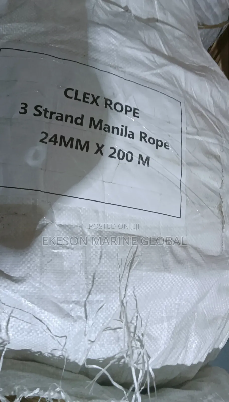 24mm X 200 Meters Manilla Rope (All Sizes Are Available)