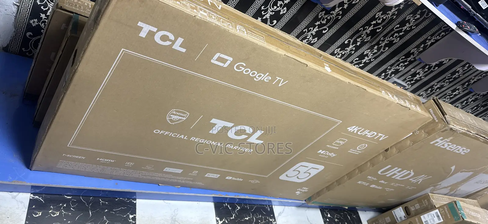 TCL 55” Uhd Google Tv