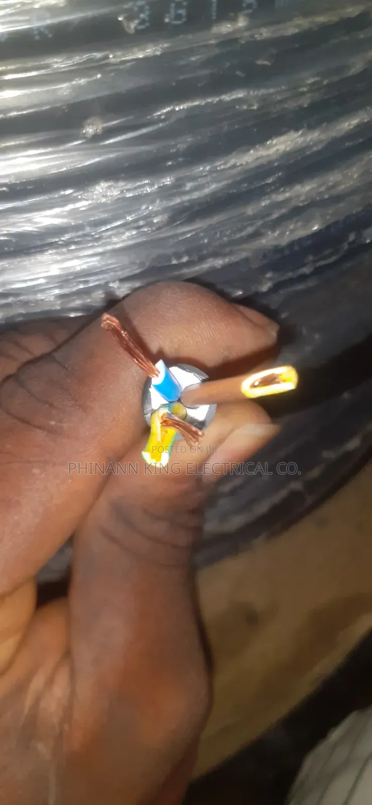 Original 1.5mm 3core Flexible Wire Pure Copper
