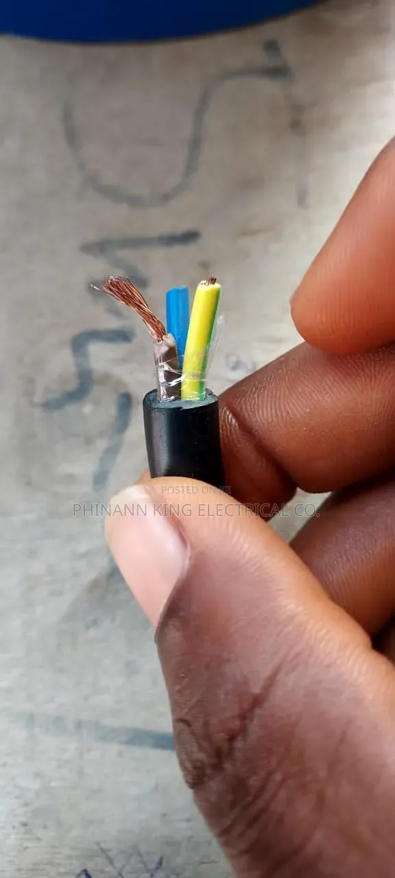 Original 1.5mm 3core Flexible Wire Pure Copper