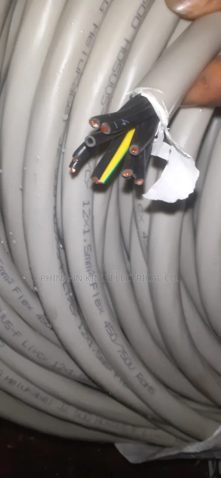 Helukabel Flexible Wire 1.5mm 12core Pure Copper