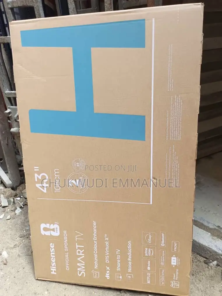 Original Hisense 108cm Smart Television – Modern Home Entertainment