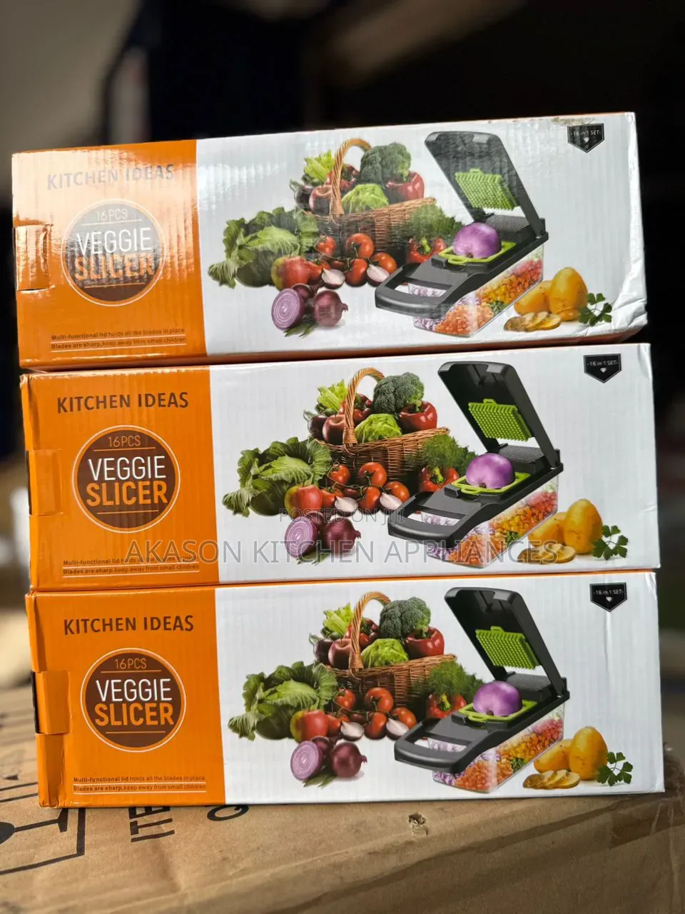 16pcs Veggie Slicer
