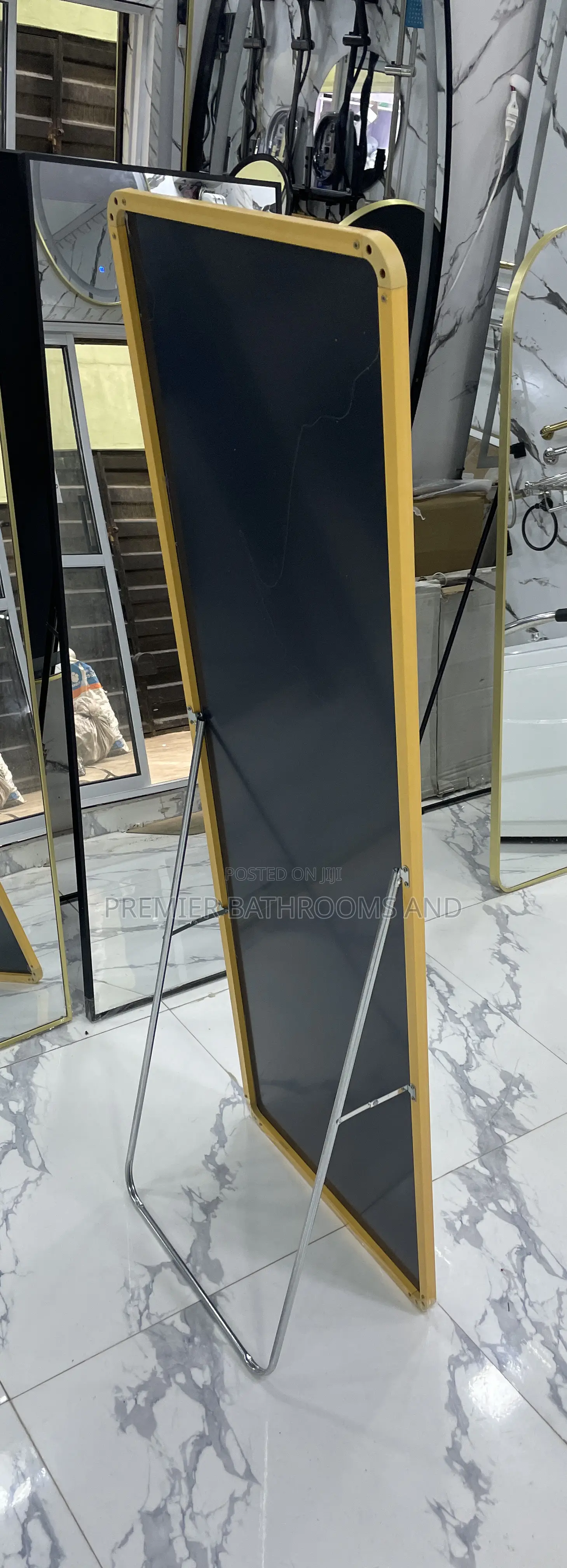 Gold Standing Dressing Mirror