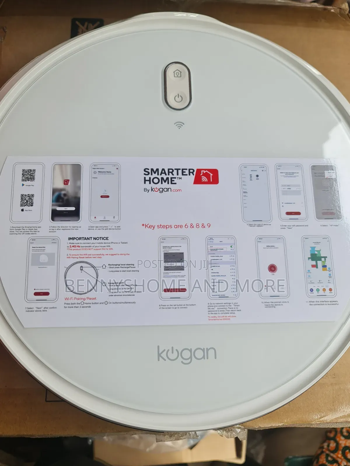 Kogan Lx 14 With Auto-Empty Dock (White)