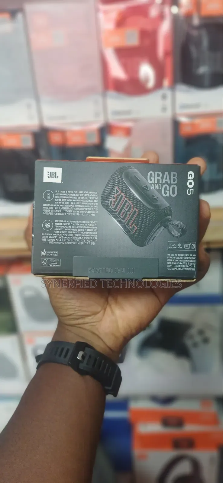 JBL Go 5 Bluetooth Speaker Ip68 Waterproof, Airtouch | Brand New