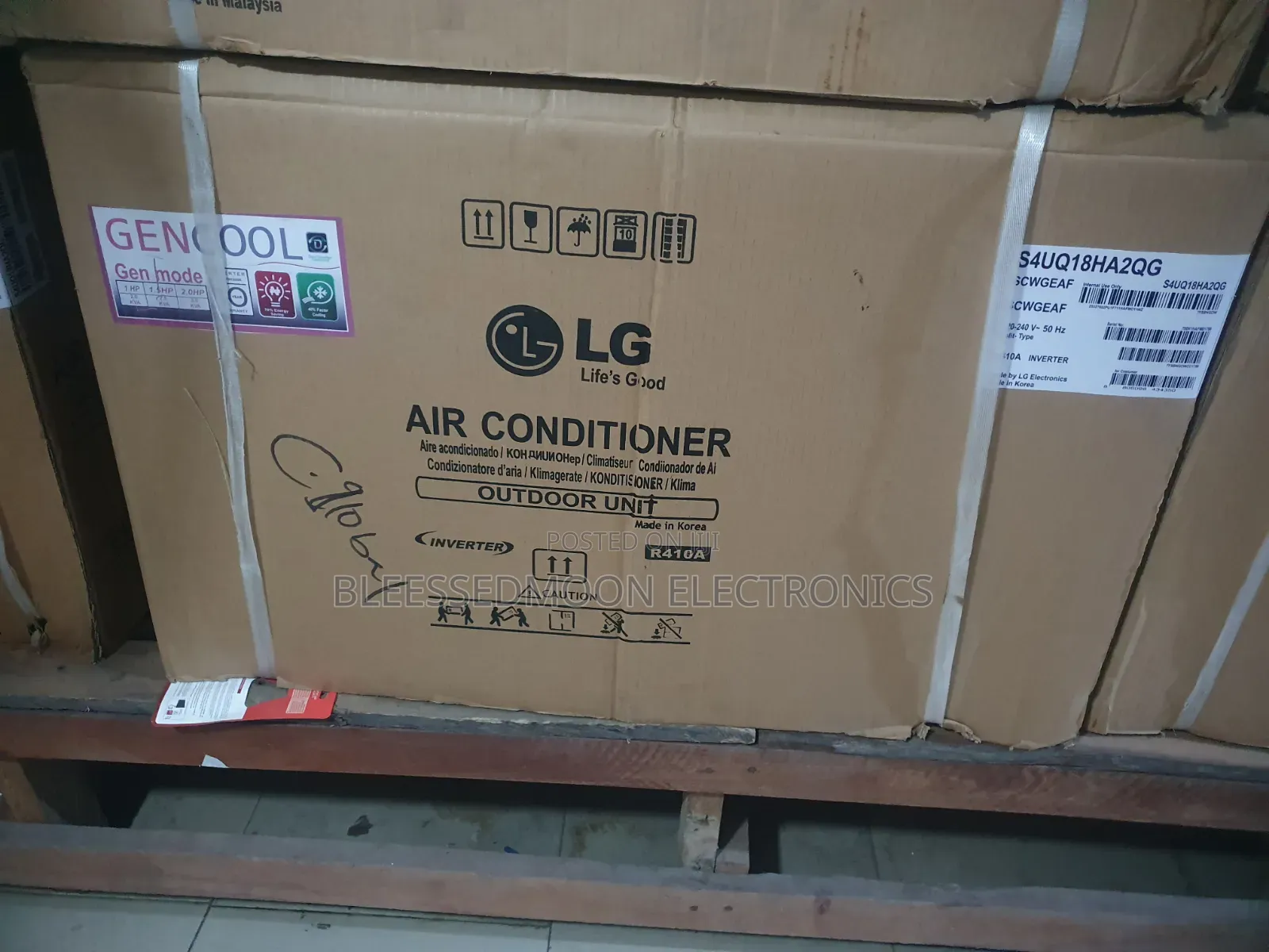 Lg Split Unit Dual Inverter 2hp With 10 Years Company Warranty