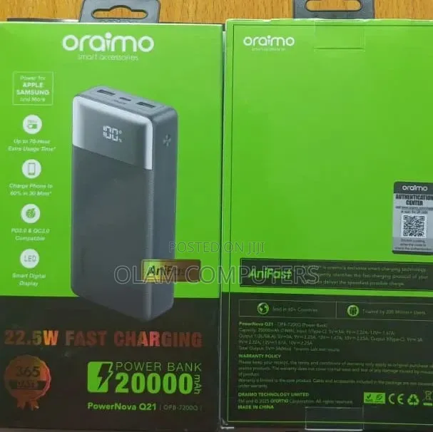 Oraiom Power Bank