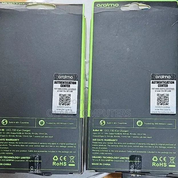 Oraimo Small Size Ultra Size Bullet 48