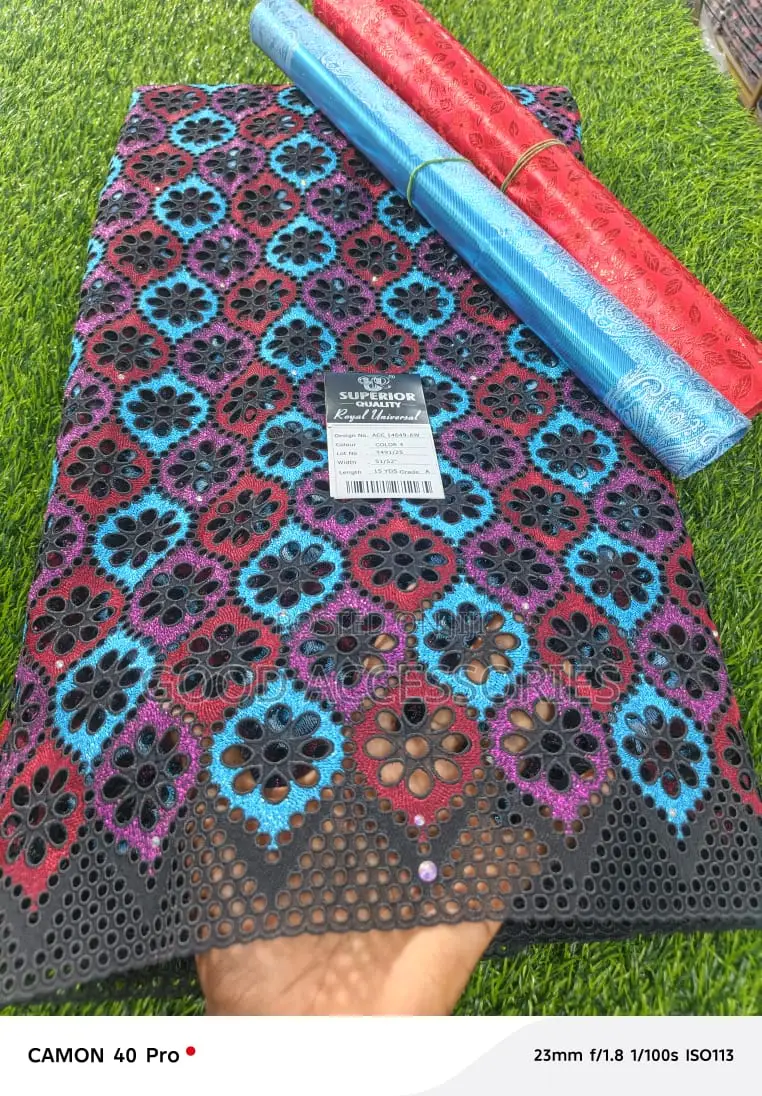 Swiss Voile Lace Unisex