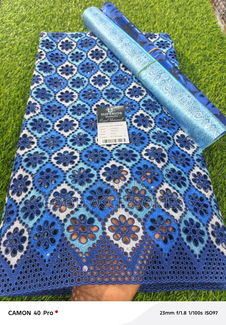 Swiss Voile Lace Unisex