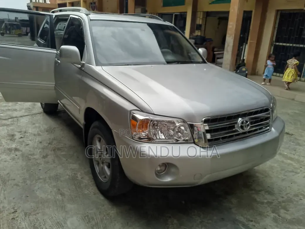 Toyota Highlander 2003 Silver