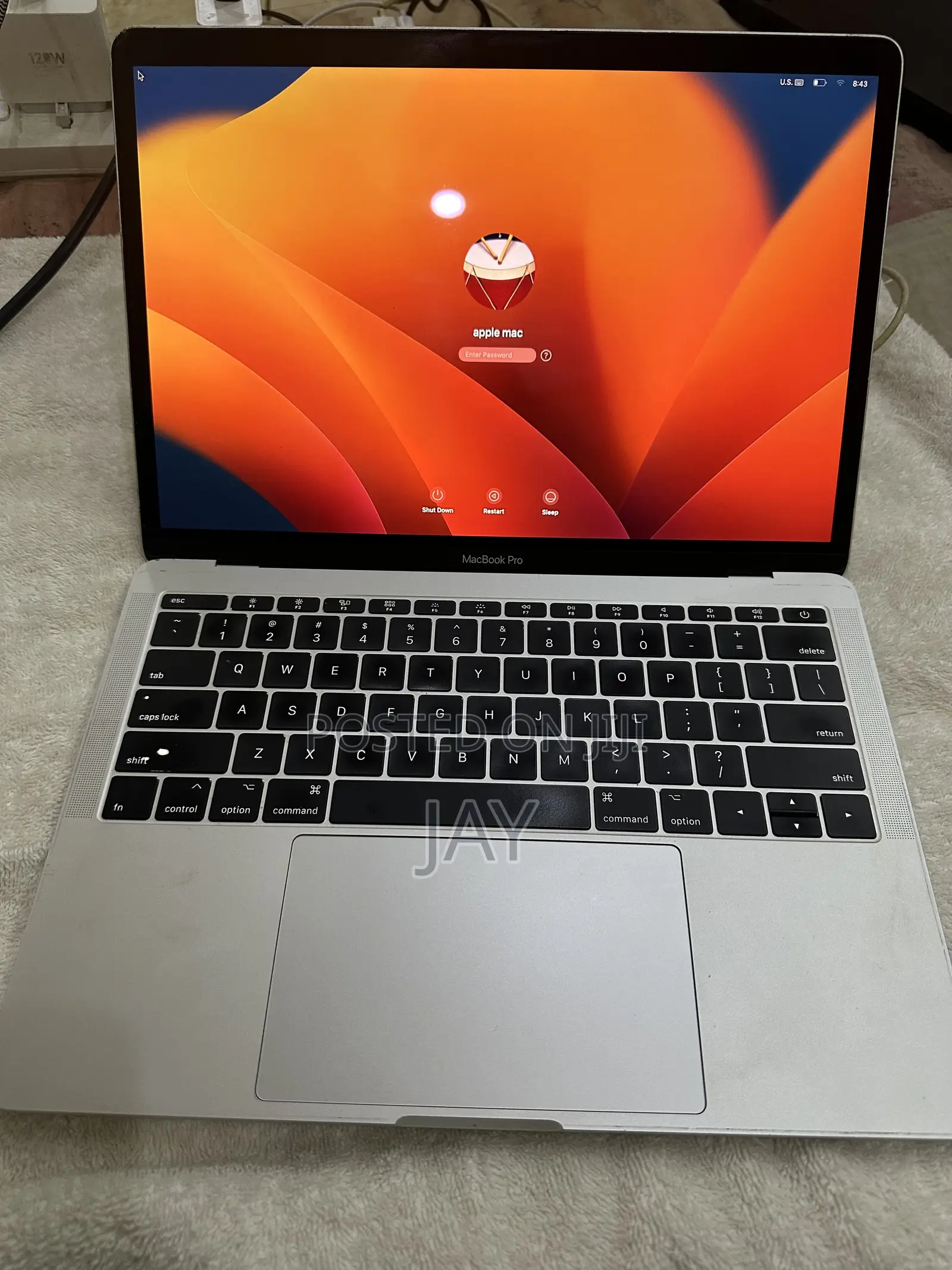 Laptop Apple MacBook Pro 2017 8GB Intel SSD 256GB