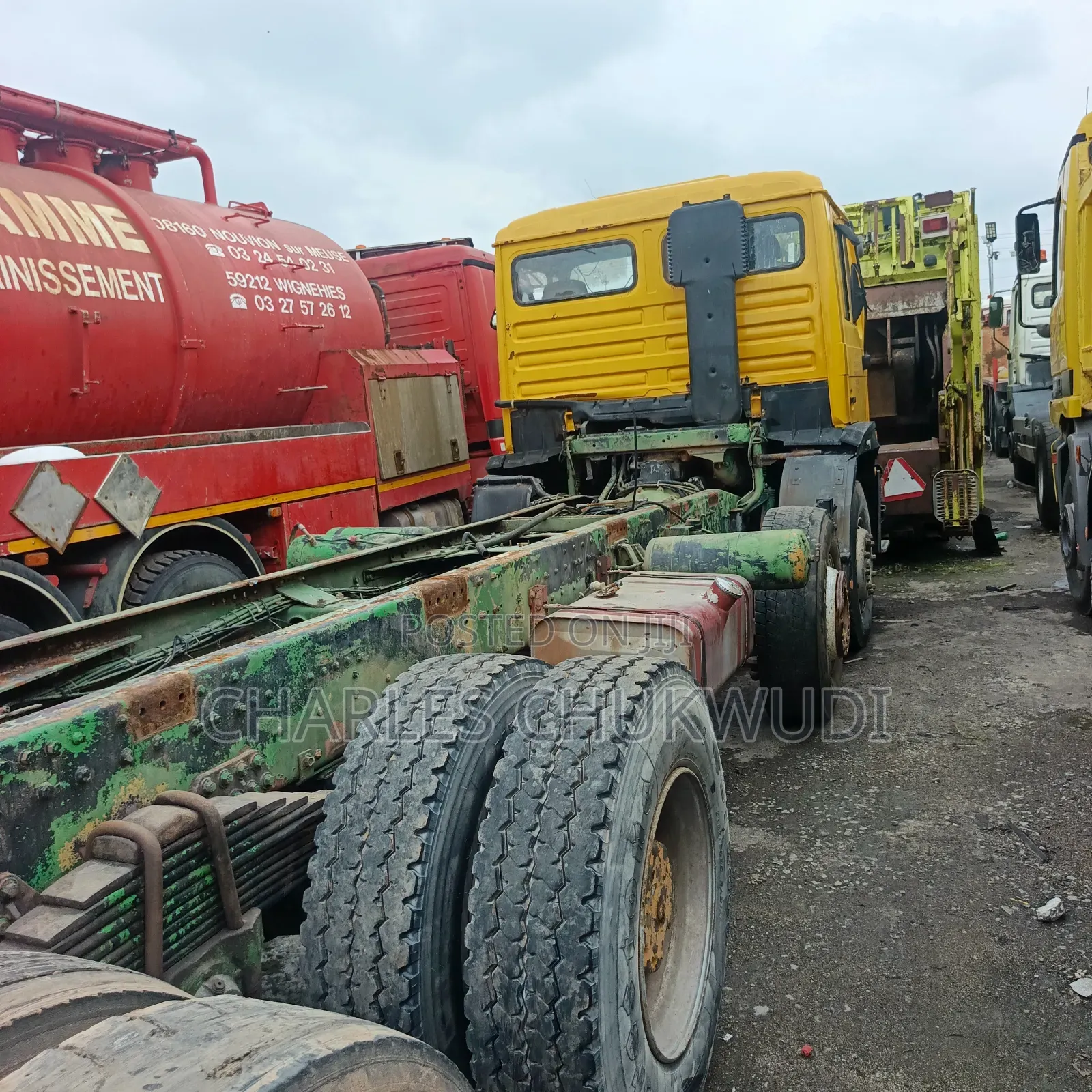 12tyres Commander Man Diesel Long Chasis