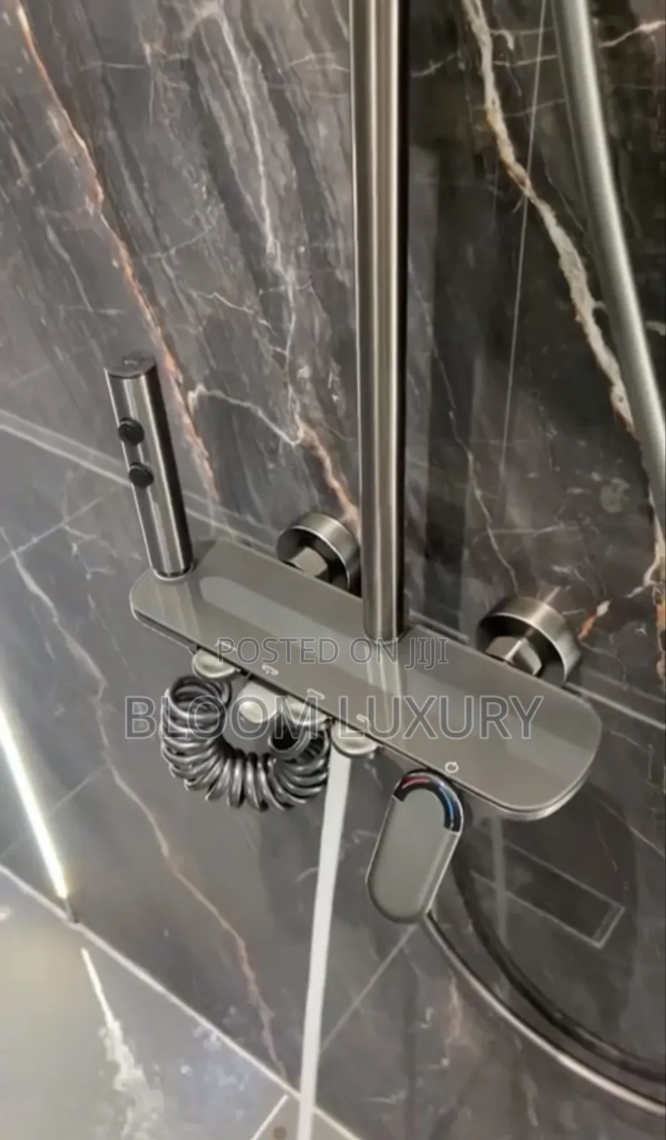 Rust Free Heavy Gauge Grey Piano Standing Shower