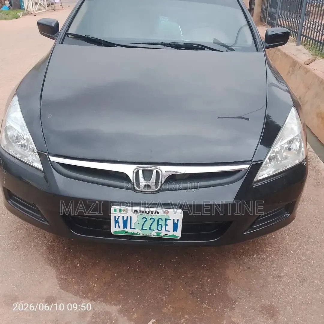 Honda Accord 2007 Matt Black