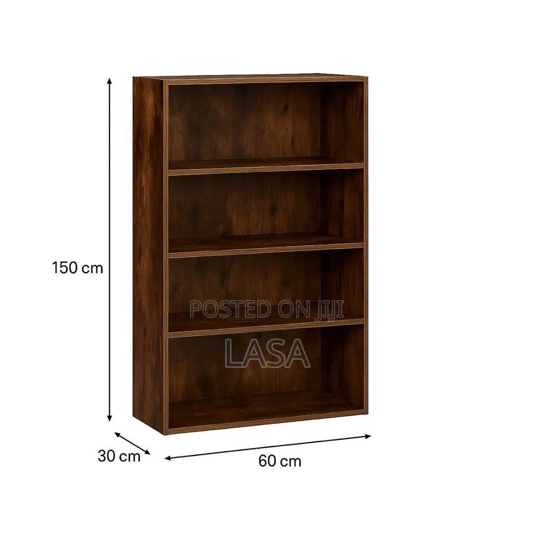 Rustic Wooden Bookshelf