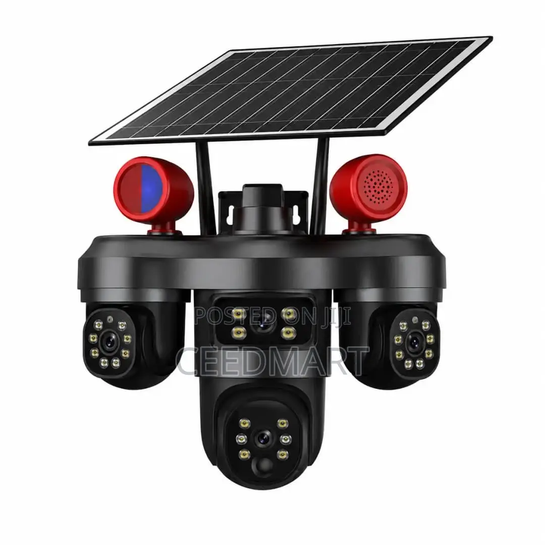 Clarion View T33 Intelligent PTZ Triple Lens Solar Camera