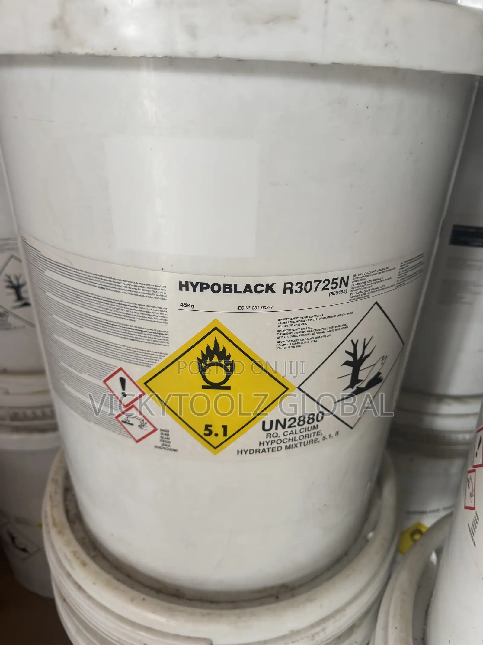 HTH Dry Chlorine Granular Hypochlorite 45kg
