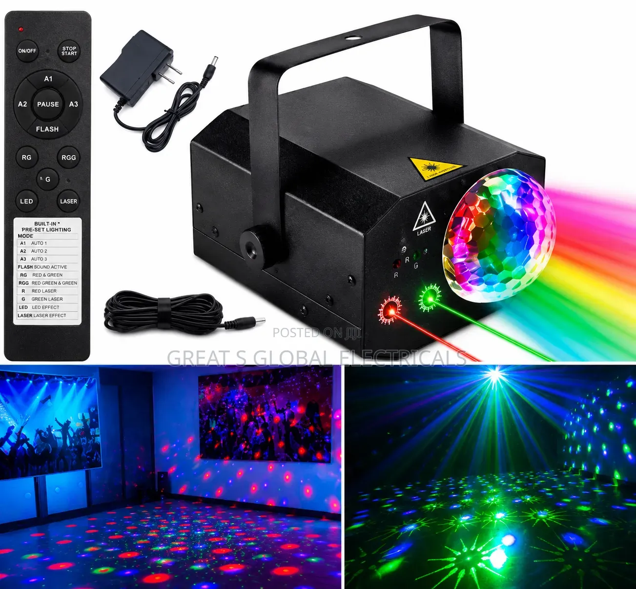 Rgb Laser Stage Light