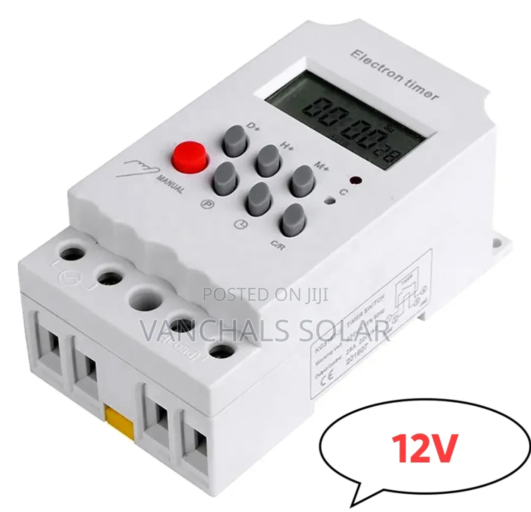 Automatic Timer DC Relay 12v 25a