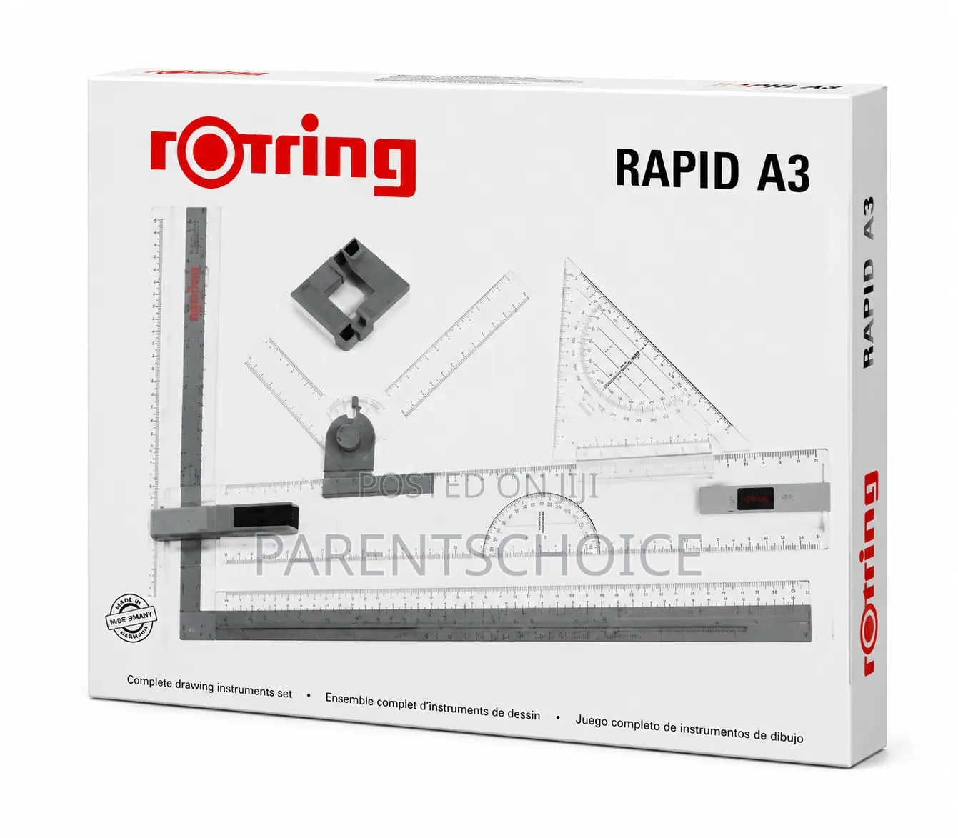 Rotring Rapid A3 Drawing Instruments Set