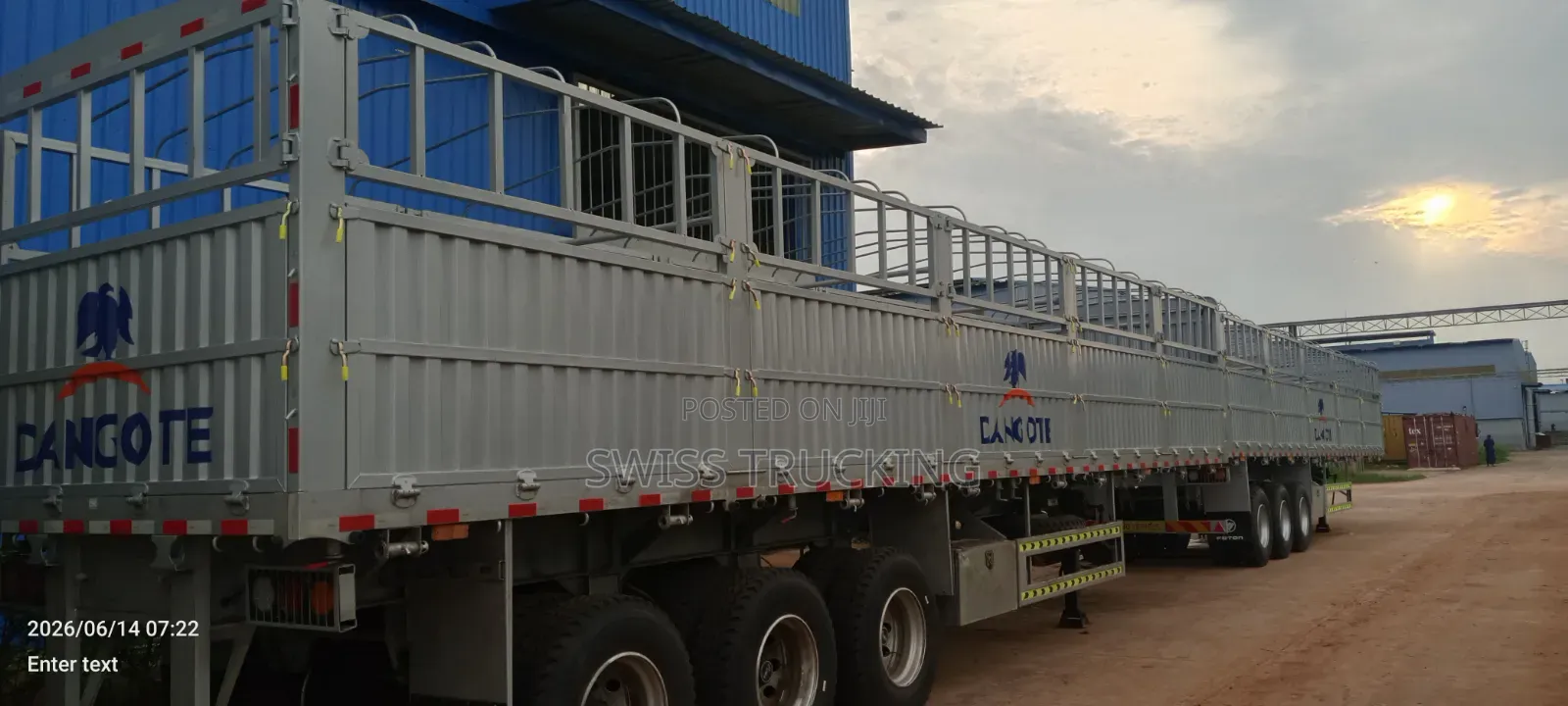 Dangote Trailers Body