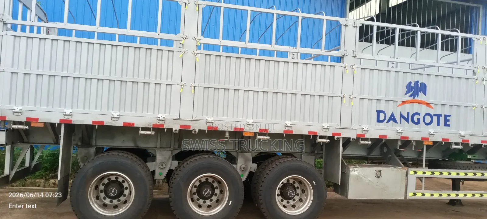 Dangote Trailers Body