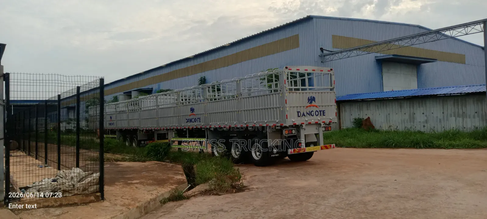 Dangote Trailers Body