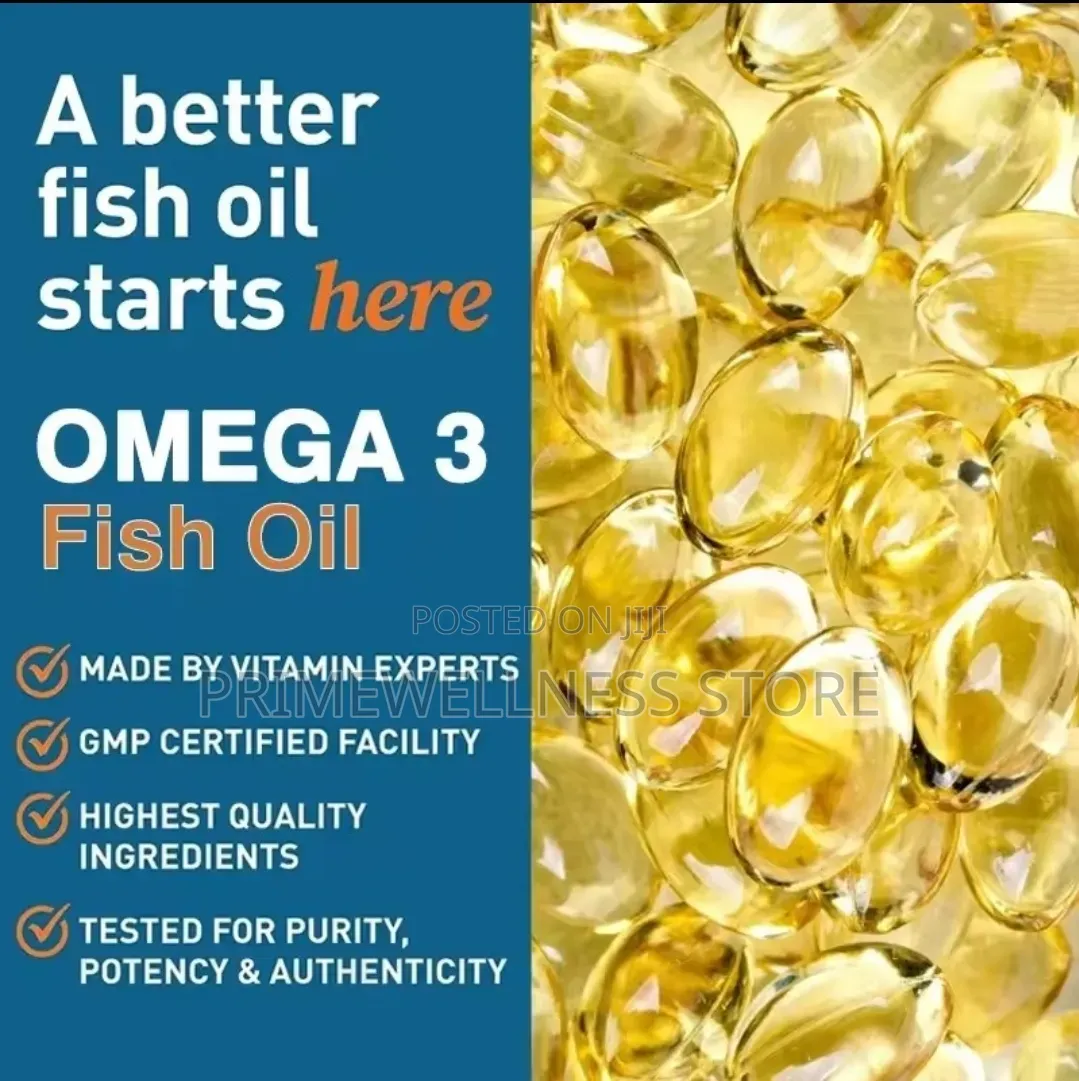 Omega 3 Fish Oil 2000mg +Dha 800mg +Epa 600mg