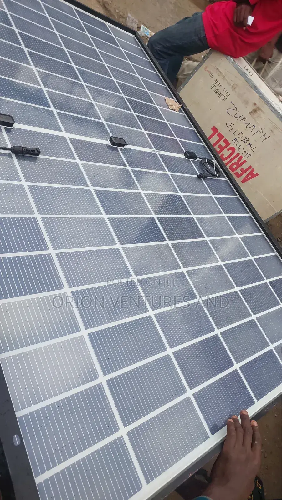 Aiko 470 Watts Bifacial Solar Panels - Black Face