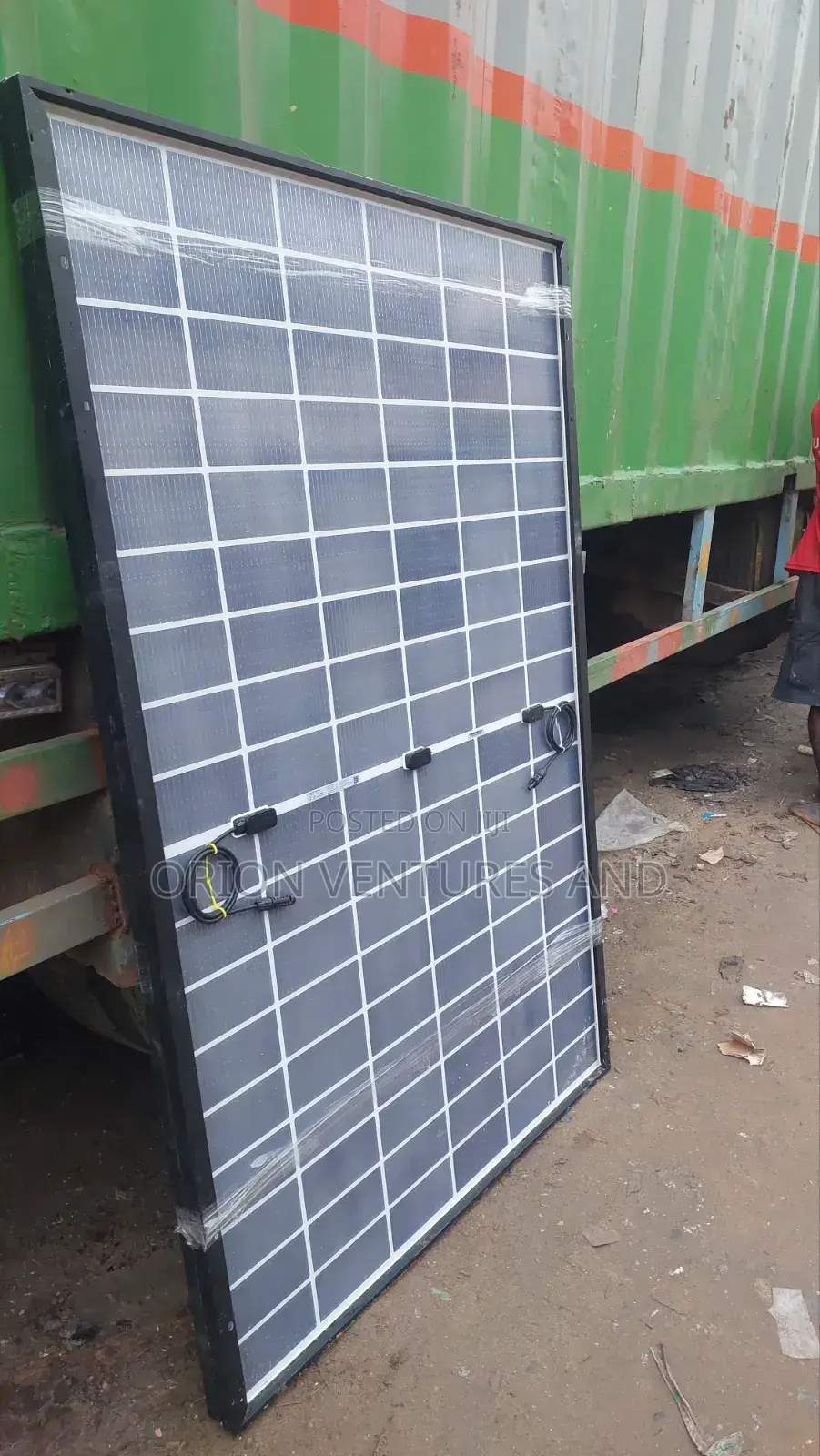 Aiko 470 Watts Bifacial Solar Panels - Black Face
