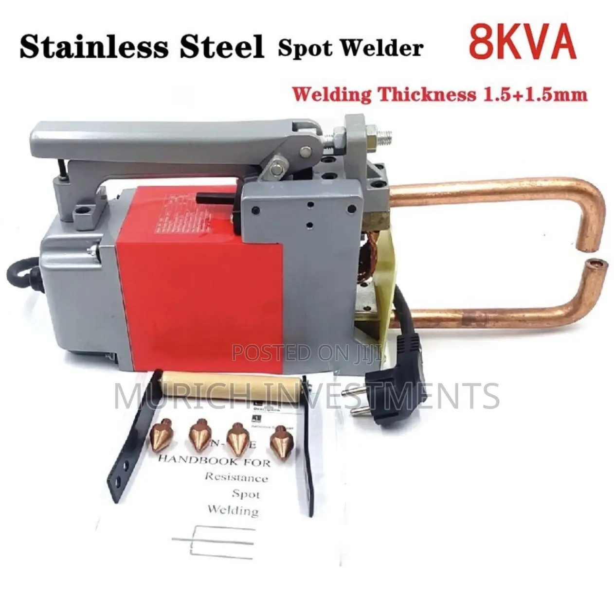 Dn-100e Spot Welding Machine – 220v Single Phase Portable Spot Welder