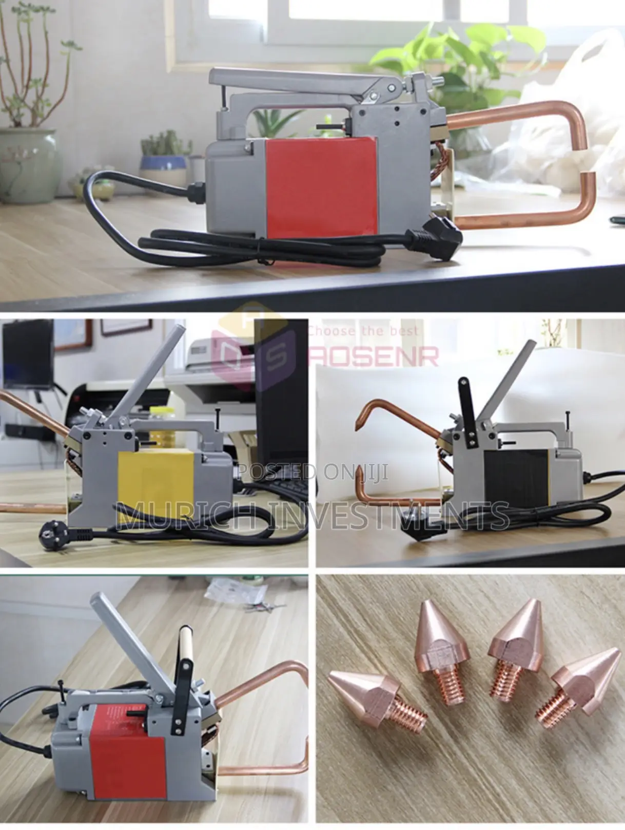 Dn-100e Spot Welding Machine – 220v Single Phase Portable Spot Welder