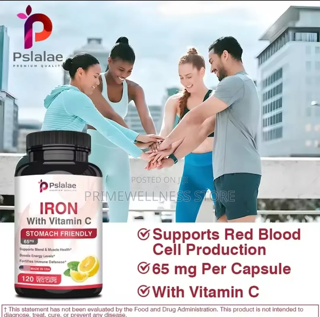 Iron With Vitamin C Stomach Friendly 65mg