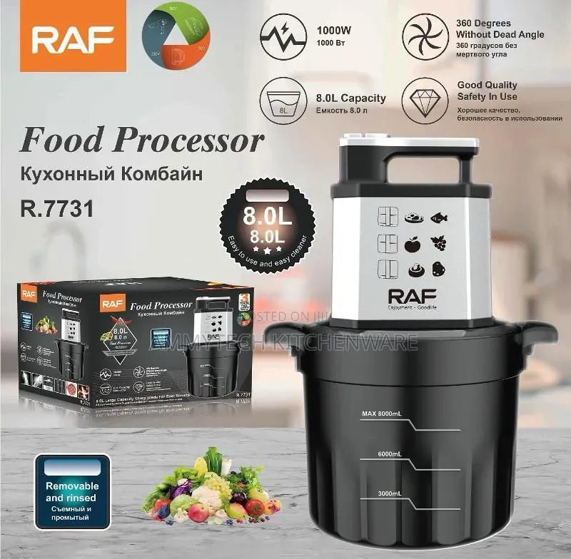 High Quality and Durable Raf Food Processor