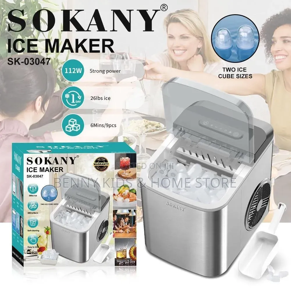 Sokany Ice Cube Maker Machine