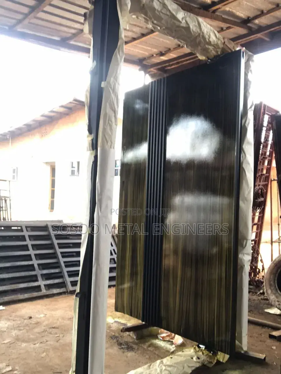 Pivot Bullet Proof Fingerprint Doors