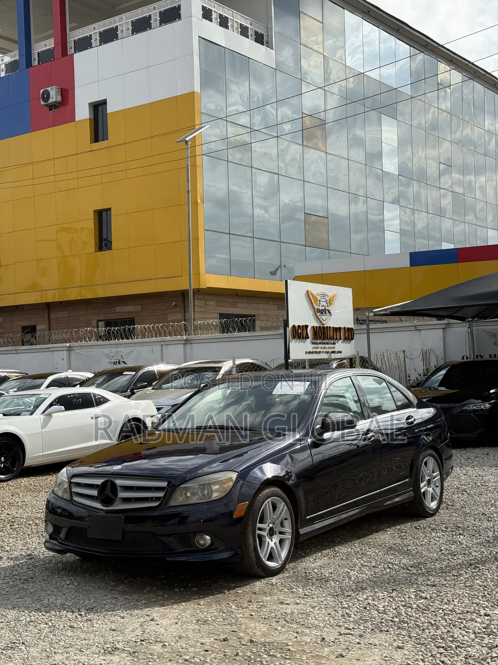 Mercedes-Benz C350 2008 Black